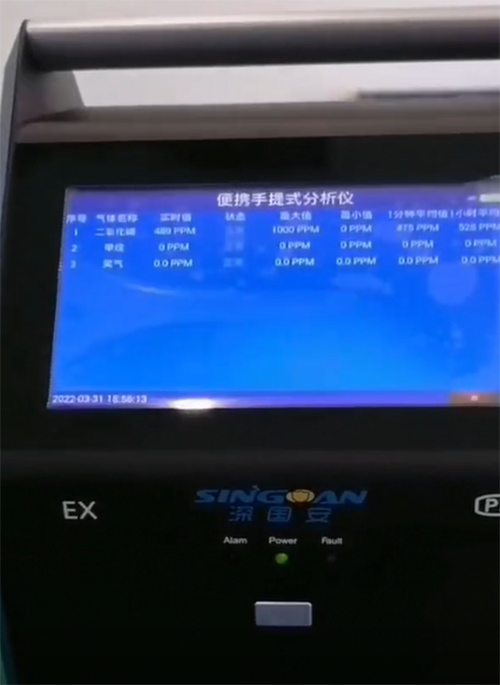 手提式三合一溫室氣體檢測分析儀