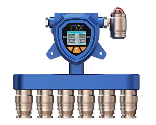 固定式六合一氣體檢測儀
