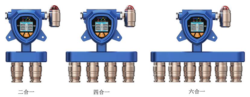 固定式復合型氮氣傳感器探頭