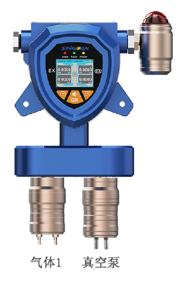 固定一體泵吸式氟化氫傳感器探頭