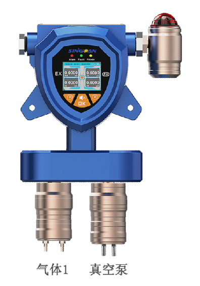 固定一體泵吸式硅氯仿氣體檢測儀